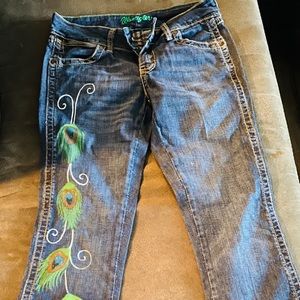Wrangler hand painted 3/4 x34